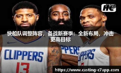 快船队调整阵容，备战新赛季：全新布局，冲击更高目标